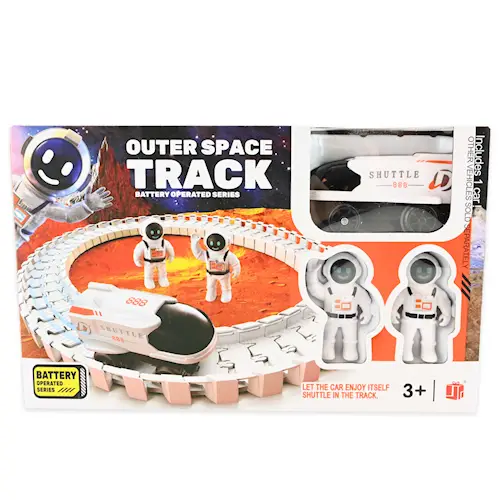 CAR ELECTRIC SPACE RAIL 53pcs