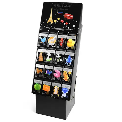 CRYSTAL PUZZLE DISPLAY STAND 3x16