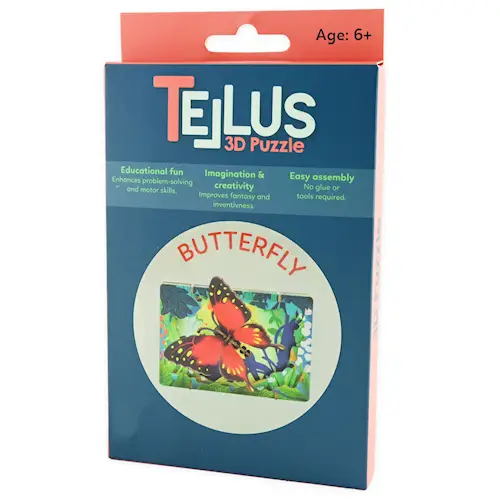 3D THEATRE PUZZLE BUTTERFLY