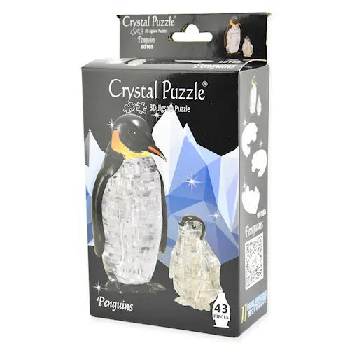 CRYSTAL PUZZLE PENGUINS 43pcs