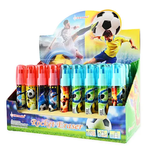 ERASER ROCKET FOOTBALL