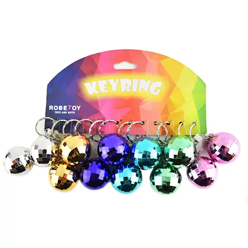 KEYRING DISCO BALL