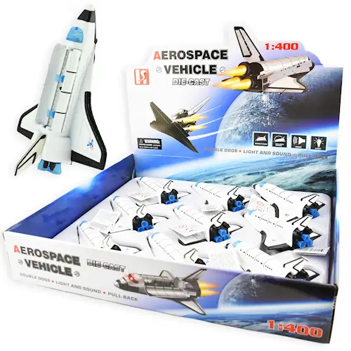 SPACE SHUTTLE w LIGHT AND SOUND B/O pb