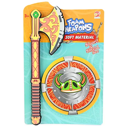 AXE & SHIELD SET FOAM