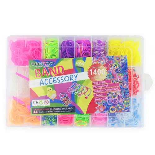 LOOM BANDS DIY 1400 pcs