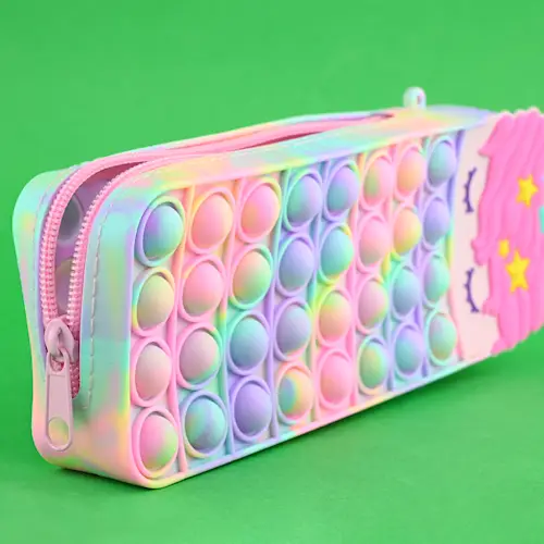 PENCIL CASE POP IT UNICORN