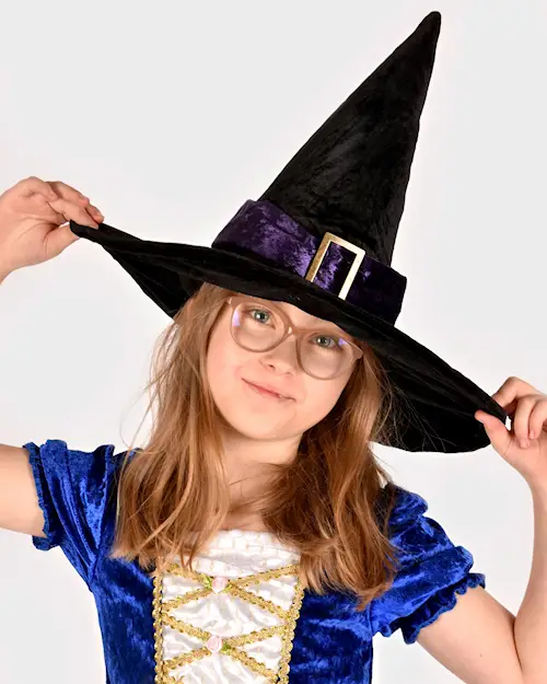 WIZARD/WITCH HAT VELVET DELUXE