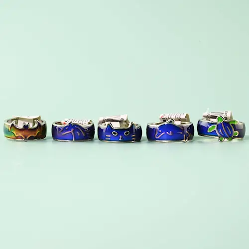 RING MOOD SEA ANIMALS