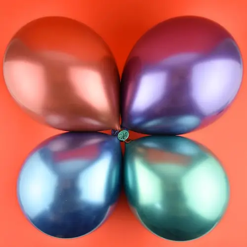 BALLOONS CHROME 6pcs