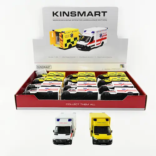 CAR AMBULANCE MERCEDES-BENZ 1:48 pb
