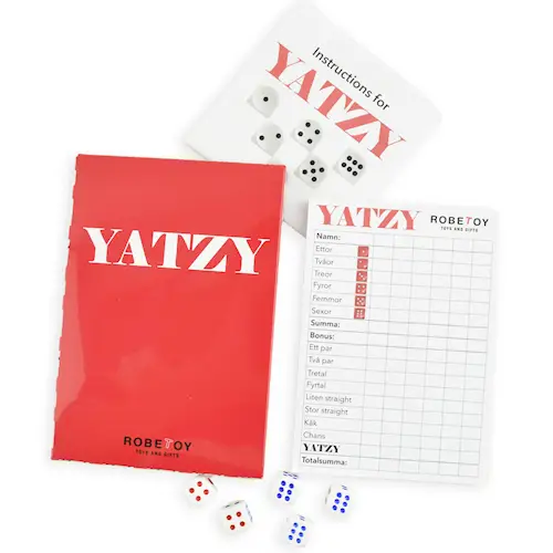 GAME YATZY TRAVEL