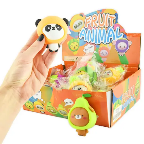 SQUEEZE ANIMAL w FRUIT COSTUME