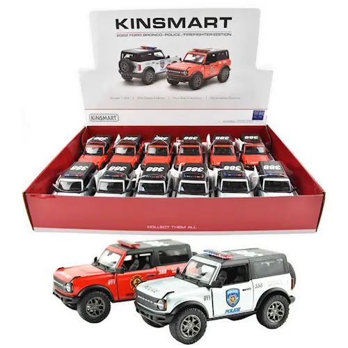 CAR FORD BRONCO POLICE/FIREFIGHTER pb