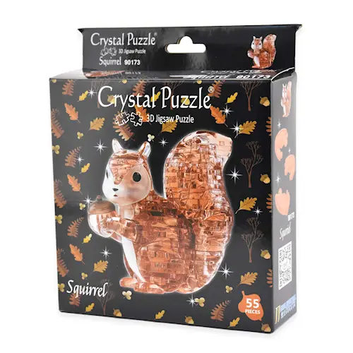 CRYSTAL PUZZLE SQUIRREL 55pcs