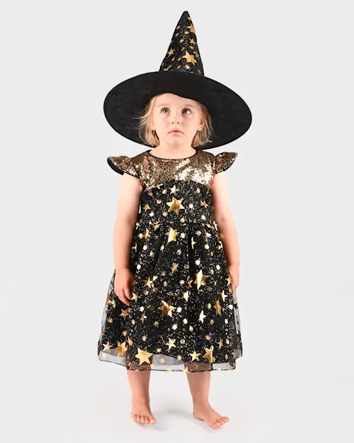 DRESS WITCH w HAT