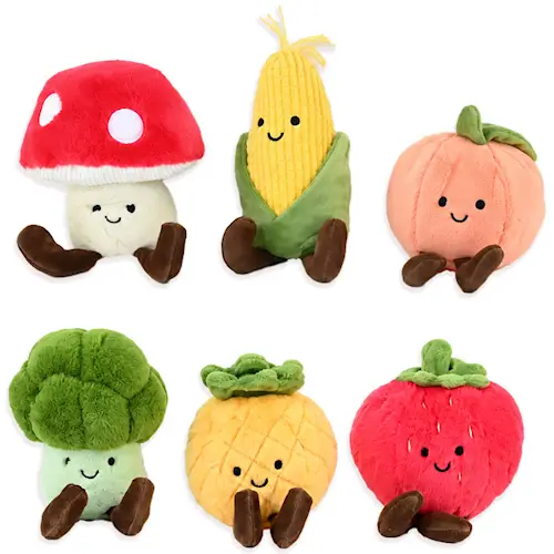 PLUSH FRUIT AND VEGETABLE
