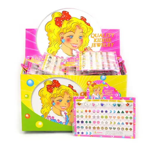 RING SET 7 DAYS HEART+ 30 EAR STICKERS