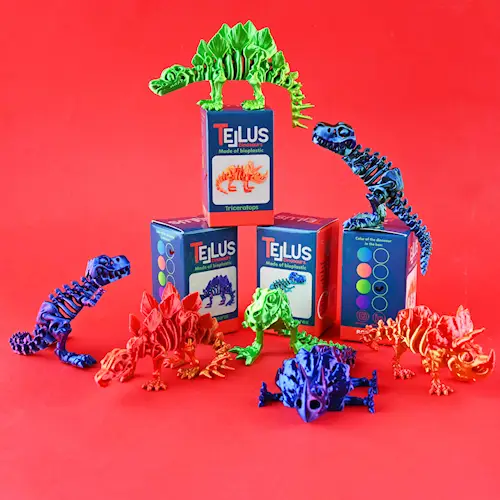 3D PRINTED DINOSAURS