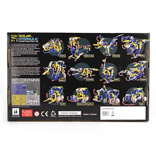 SOLAR CONSTRUCTION KIT 12in1 230pcs
