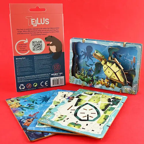 3D THEATRE PUZZLE TURTLE