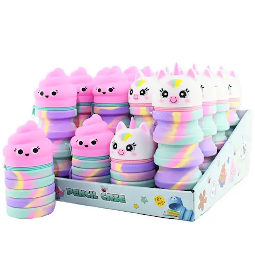 PENCIL CASE SILICONE EXTENDABLE