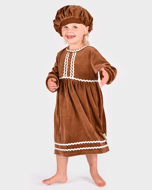 GINGERBREAD DRESS 2pcs