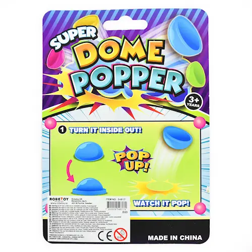 POPPER SUPER DOME 6pcs