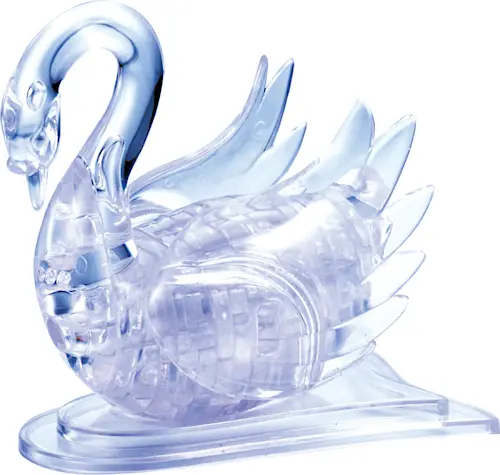 CRYSTAL PUZZLE SWAN 44pcs