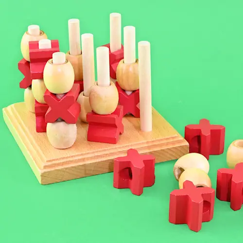 IQ PUZZLE GAME WOODEN