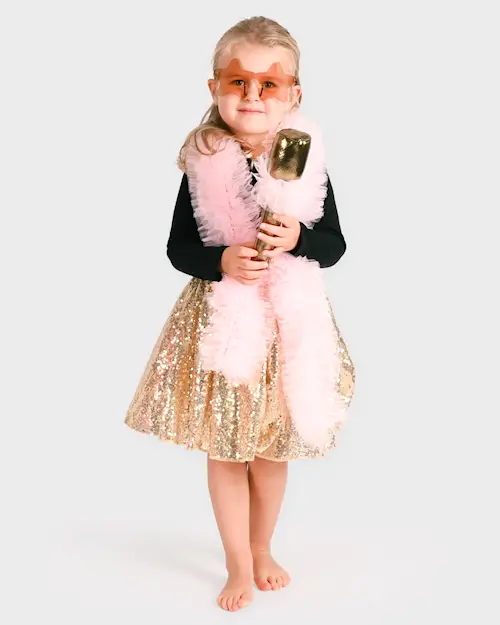 TUTU DISCO GOLD SET 4pcs