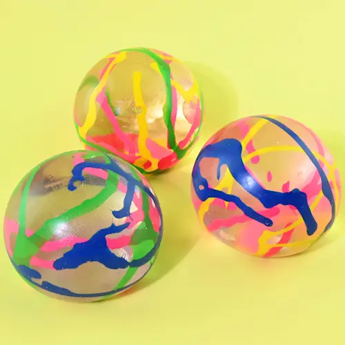 SQUEEZE SUGAR MARBLED BALL