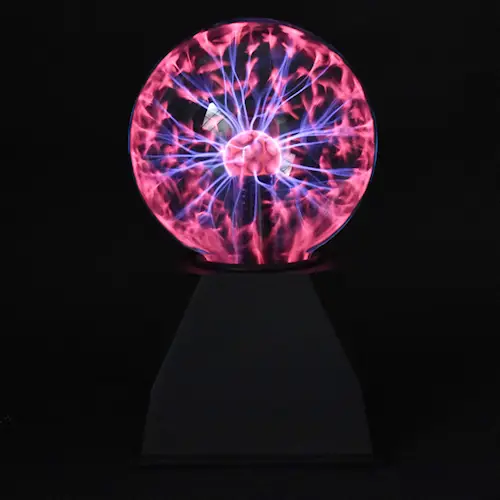 TESLA PLASMA GLOBE w POWER CORD