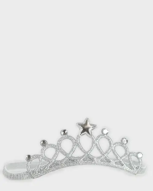 HAIRBAND CROWN SILVER/GOLD