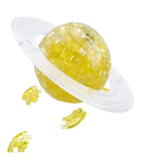 CRYSTAL PUZZLE GOLDEN SATURN 40pcs