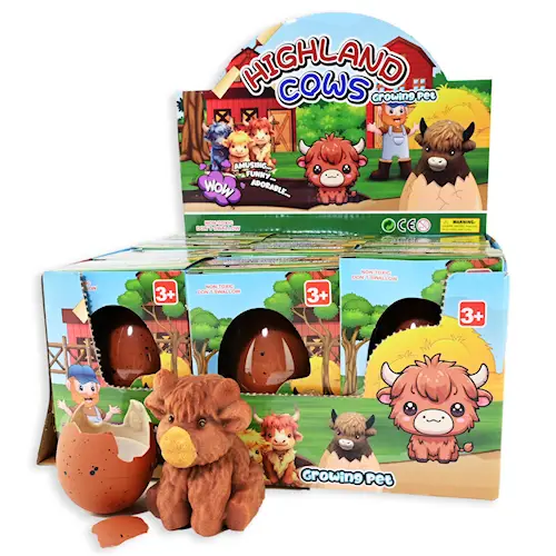 GROWING EGG HIGHLAND COW