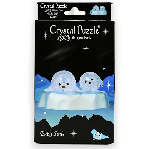 CRYSTAL PUZZLE BABY SEALS