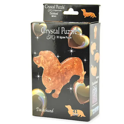 CRYSTAL PUZZLE DACHSHUND 41pcs