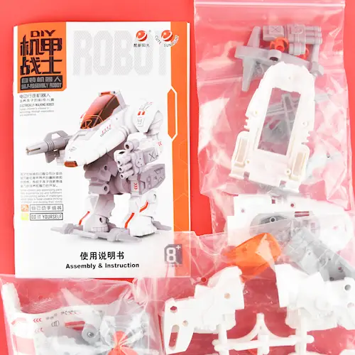 ARMORED WARRIOR ROBOT ABS B/O