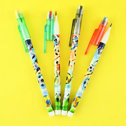 PENCIL NON-SHARPENING FOOTBALL