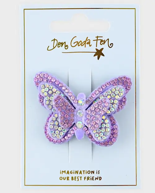 HAIR CLIP PURPLE BUTTERFLY