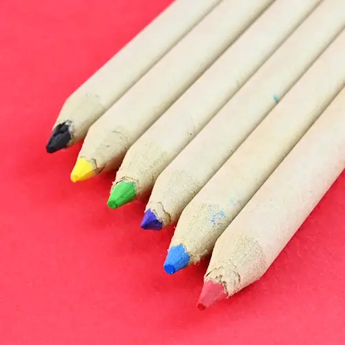 COLOURED PENCILS 6pcs