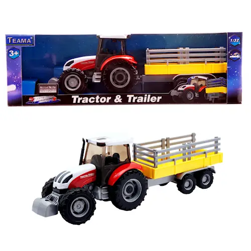 TRACTOR & TRAILER 1:32
