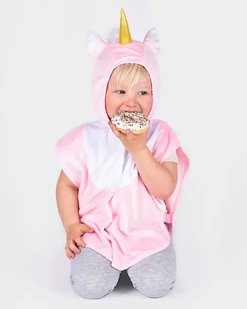 MINI CAPE UNICORN PINK