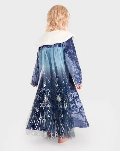 DRESS WINTER PRINCESS BLUE