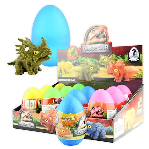 DINO ON WHEELS EGG pb