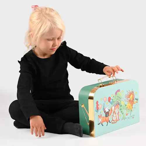 ANIMAL SUITCASES PAPER 3pcs